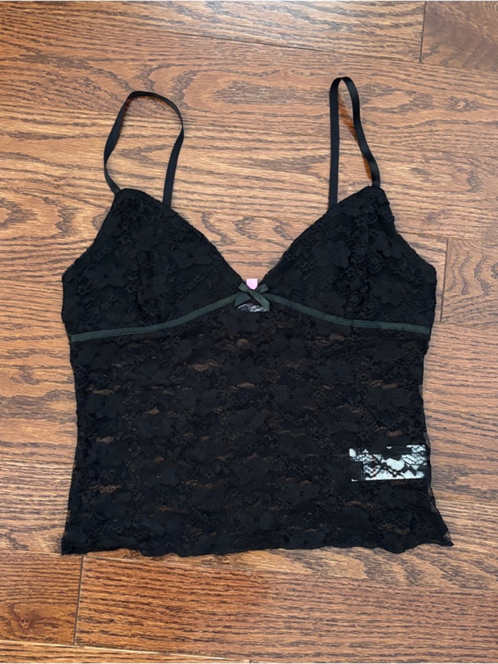 Edikted Black Lace Camisole Going Out Top